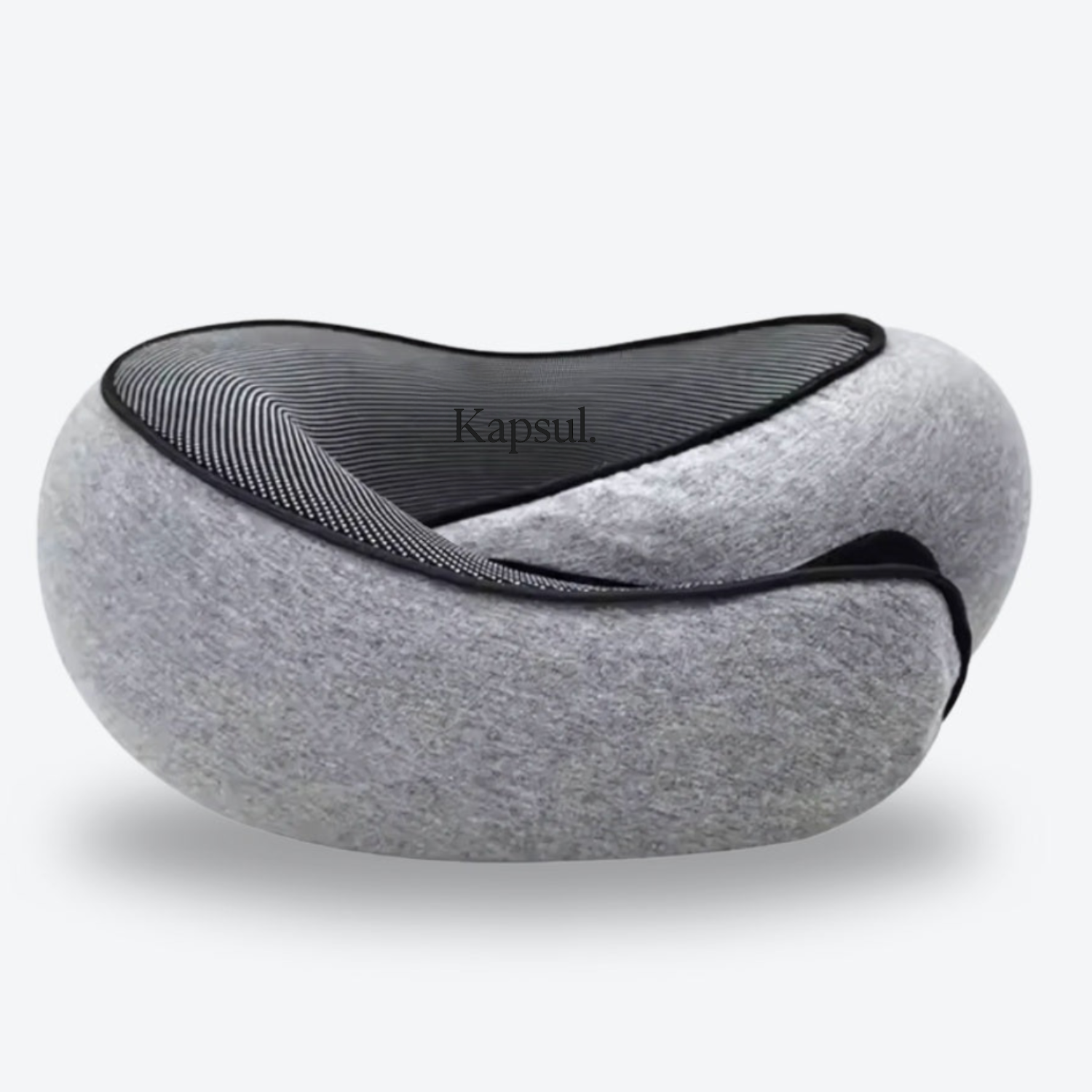 Coussin de Voyage Ergonomique - Noir