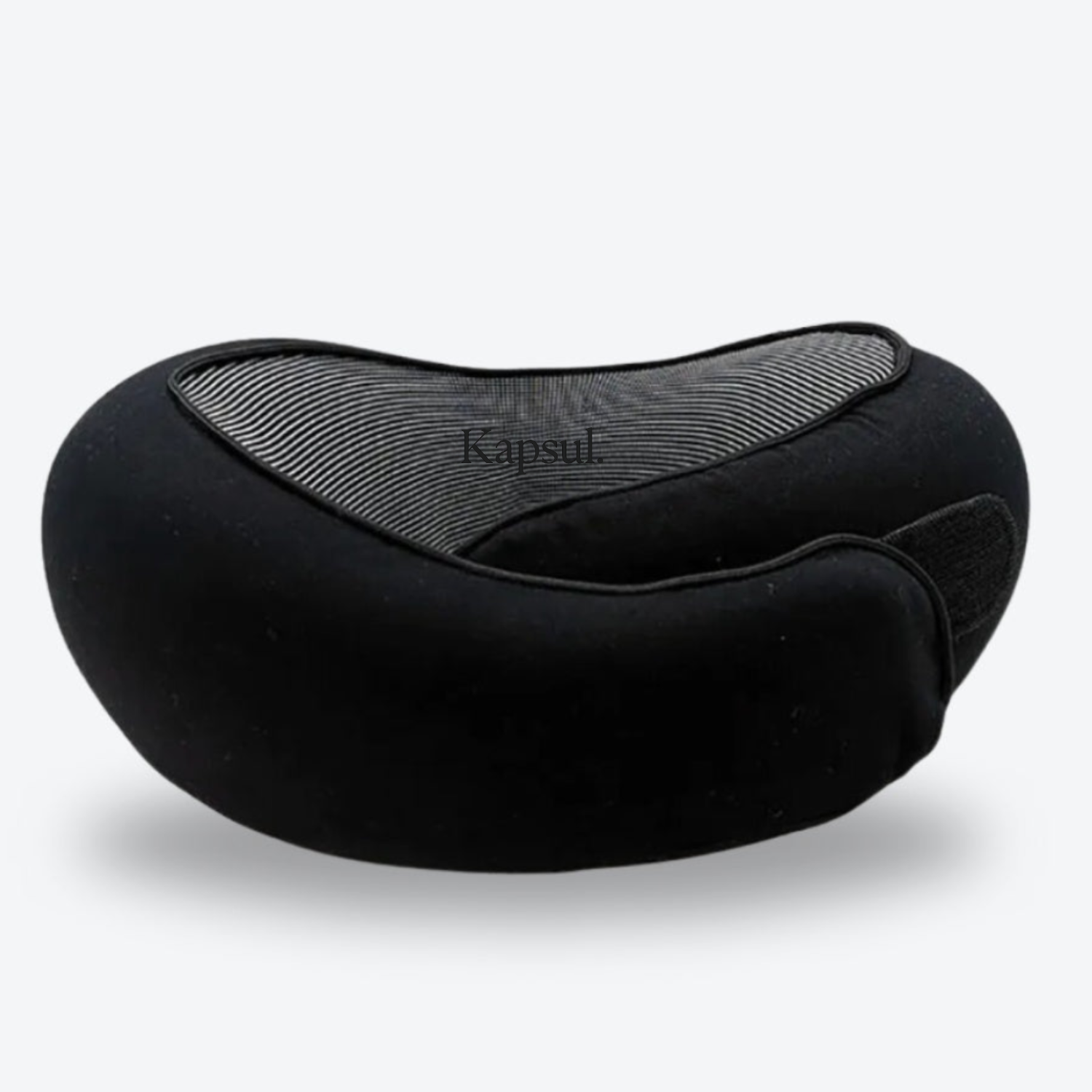 Coussin de Voyage Ergonomique - Noir