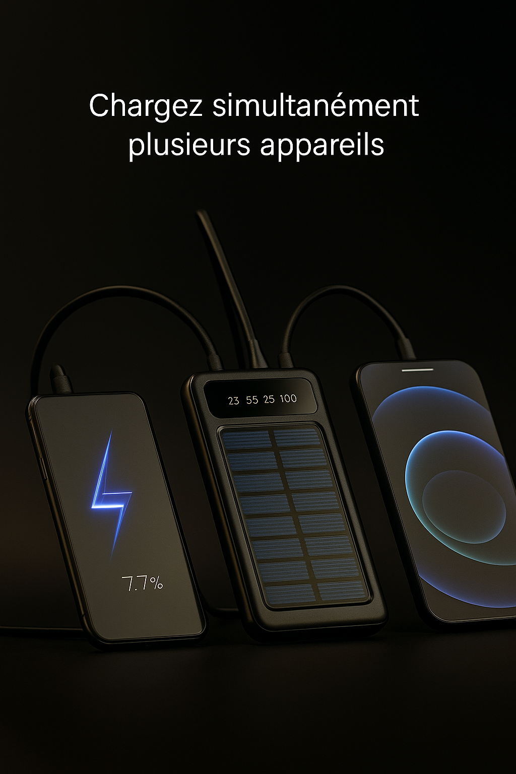 Batterie Externe Solaire Ultra Performante